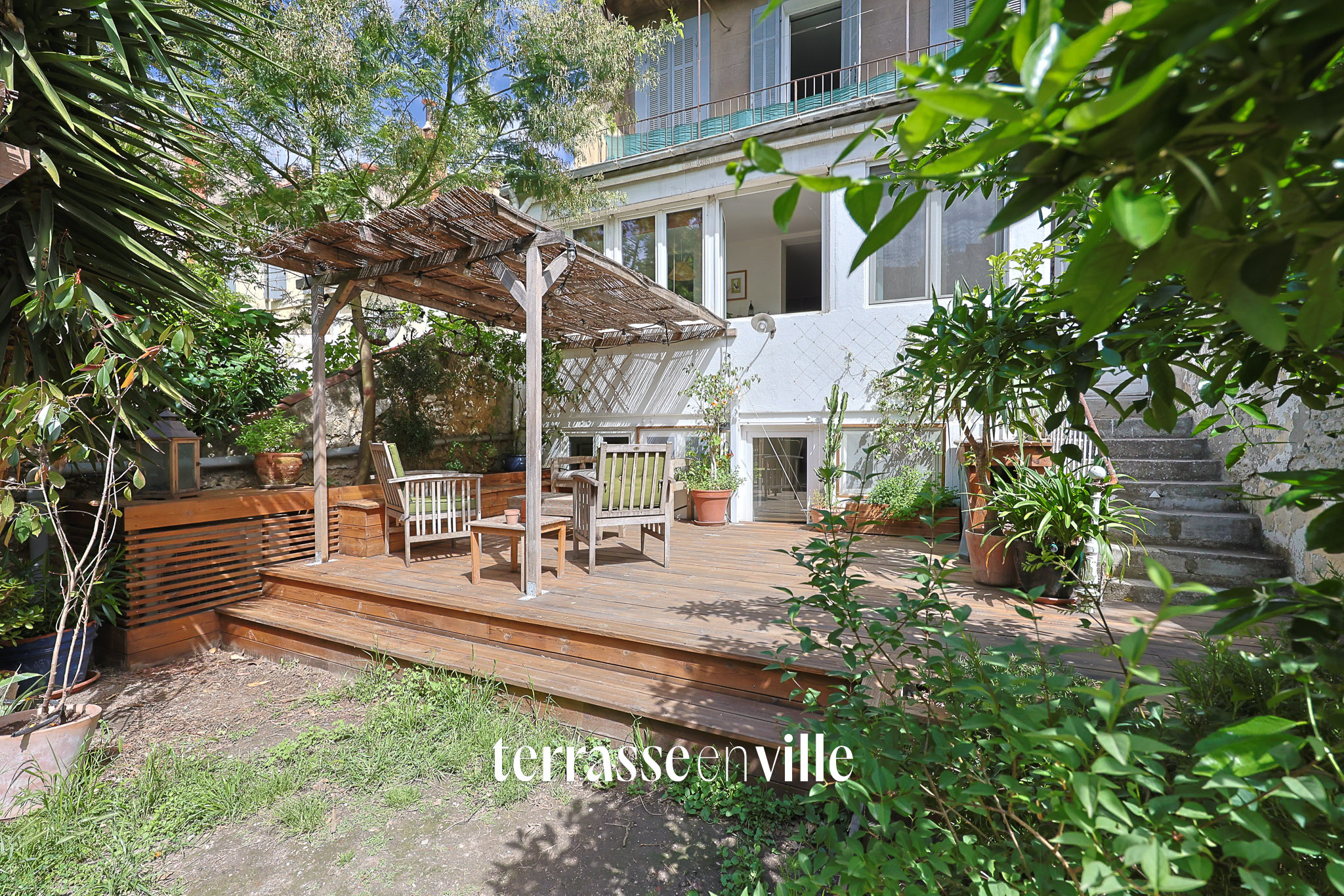 EXCLUSIVITÉ   BELLE DE MAI   DUPLEX T4   100 m2   TERRASSE / JARDIN 125 m2   390 000 €