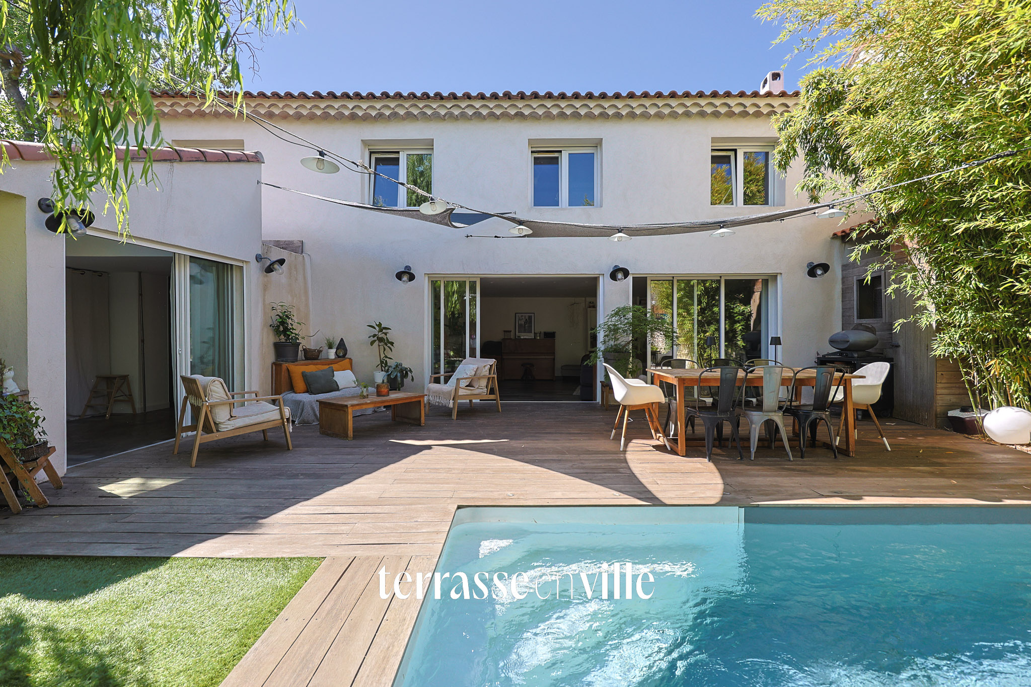 EXCLUSIVITÉ - BOIS LUZY - MAISON - 170 M2 - TERRASSE - JARDIN - 190 M2 - PISCINE - 790 000 €