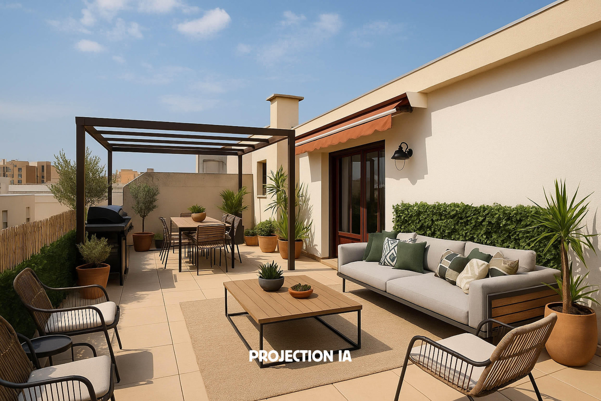 EXCLUSIVITE - MALPASSE 13013 - APPARTEMENT T4 - 76M2 - TERRASSE 39M2 - DERNIER ETAGE - 199 000€