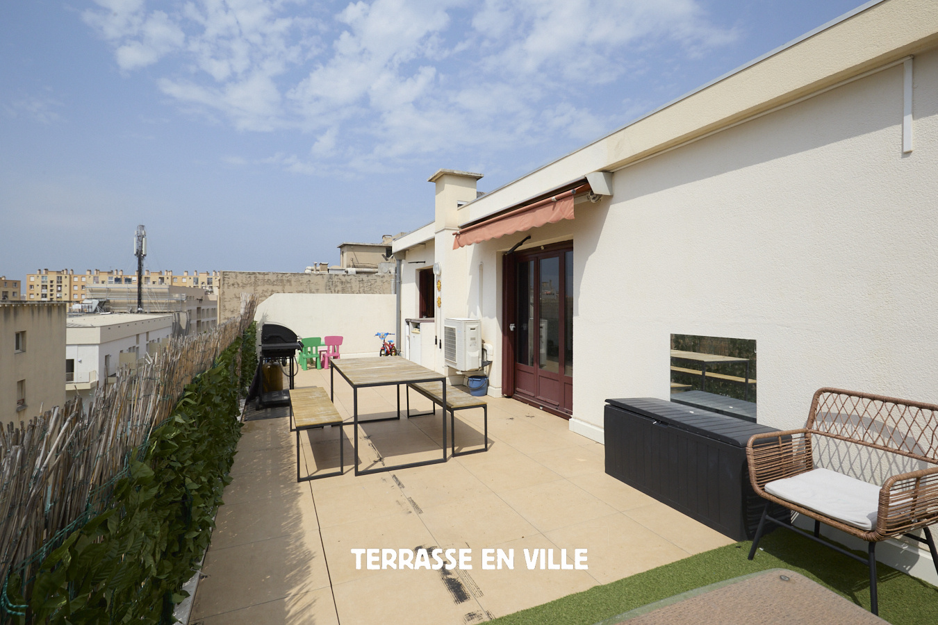 EXCLUSIVITE - MALPASSE 13013 - APPARTEMENT T4 - 76M2 - TERRASSE 39M2 - DERNIER ETAGE - 199 000€