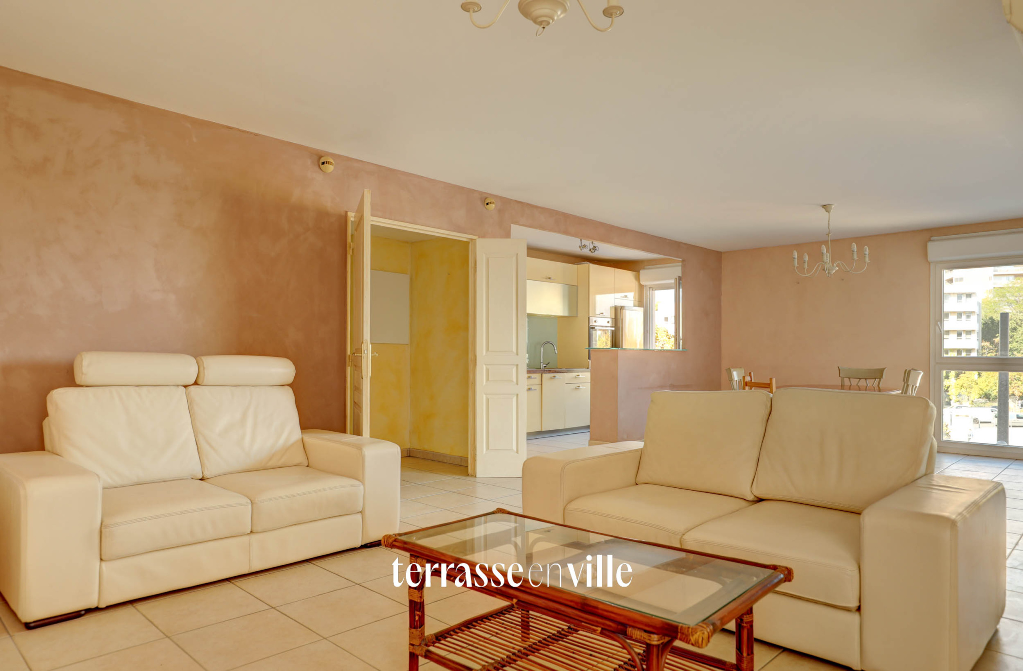 EXCLUSIVITE PARC DU 26ème CENTENAIRE T3 TERRASSES - PARKING EN SUS - 380 000 €