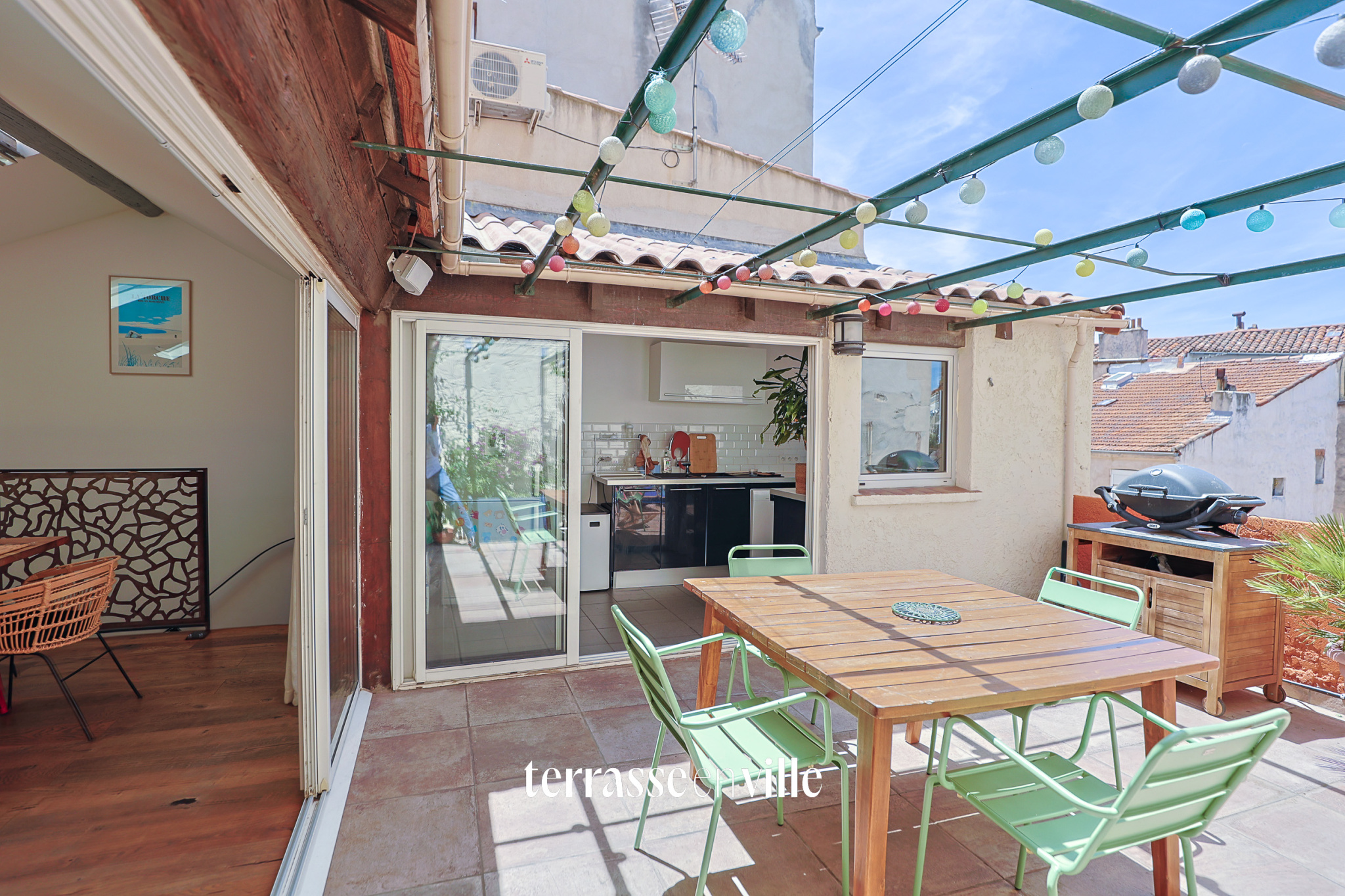 EXCLUSIVITÉ   LE CAMAS - LA PLAINE  -T5 -  113 M2 - TERRASSE - 20M2 - DERNIER ETAGE - DUPLEX-  550 000 €