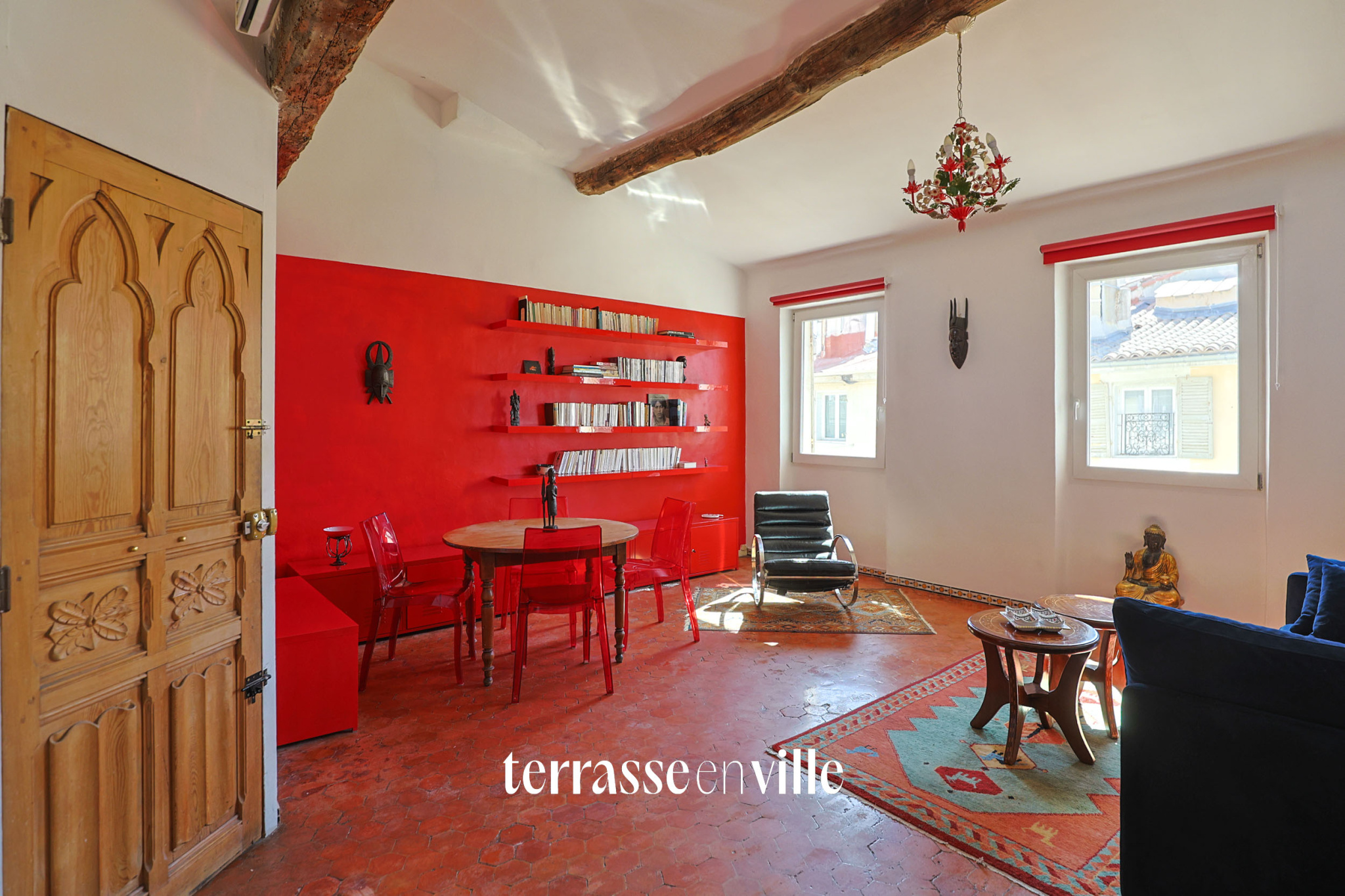 EXCLUSIVITÉ OPERA - VIEUX PORT DERNIER ETAGE T2/3 56 M2 - TOIT TERRASSE - 300 000 €
