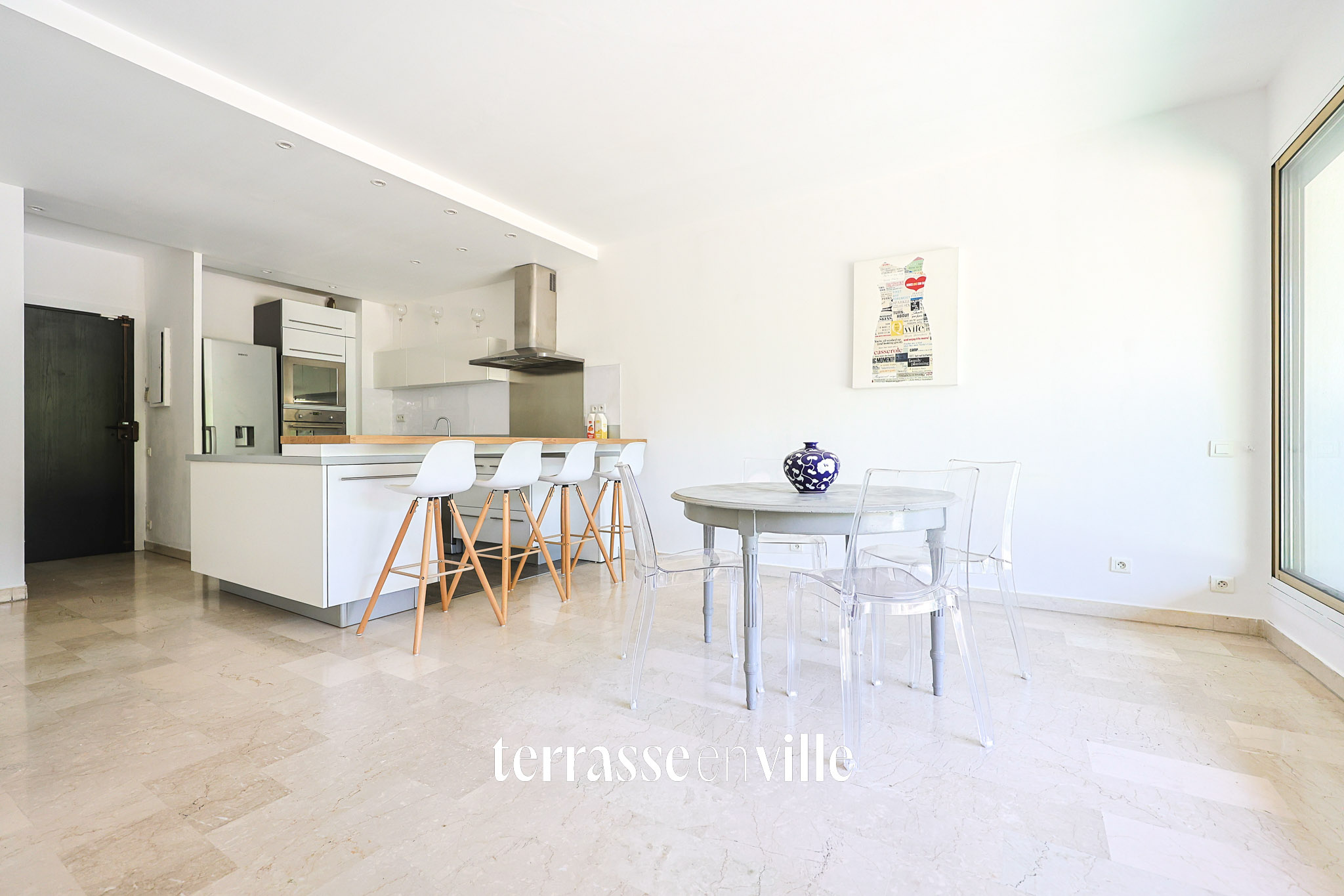 SOUS OFFRE - EXCLUSIVITÉ - BAGATELLE 13008 - APPARTEMENT/ LOCAL PROFESSIONNEL 91M2 - TERRASSE - GARAGE - 380 0
