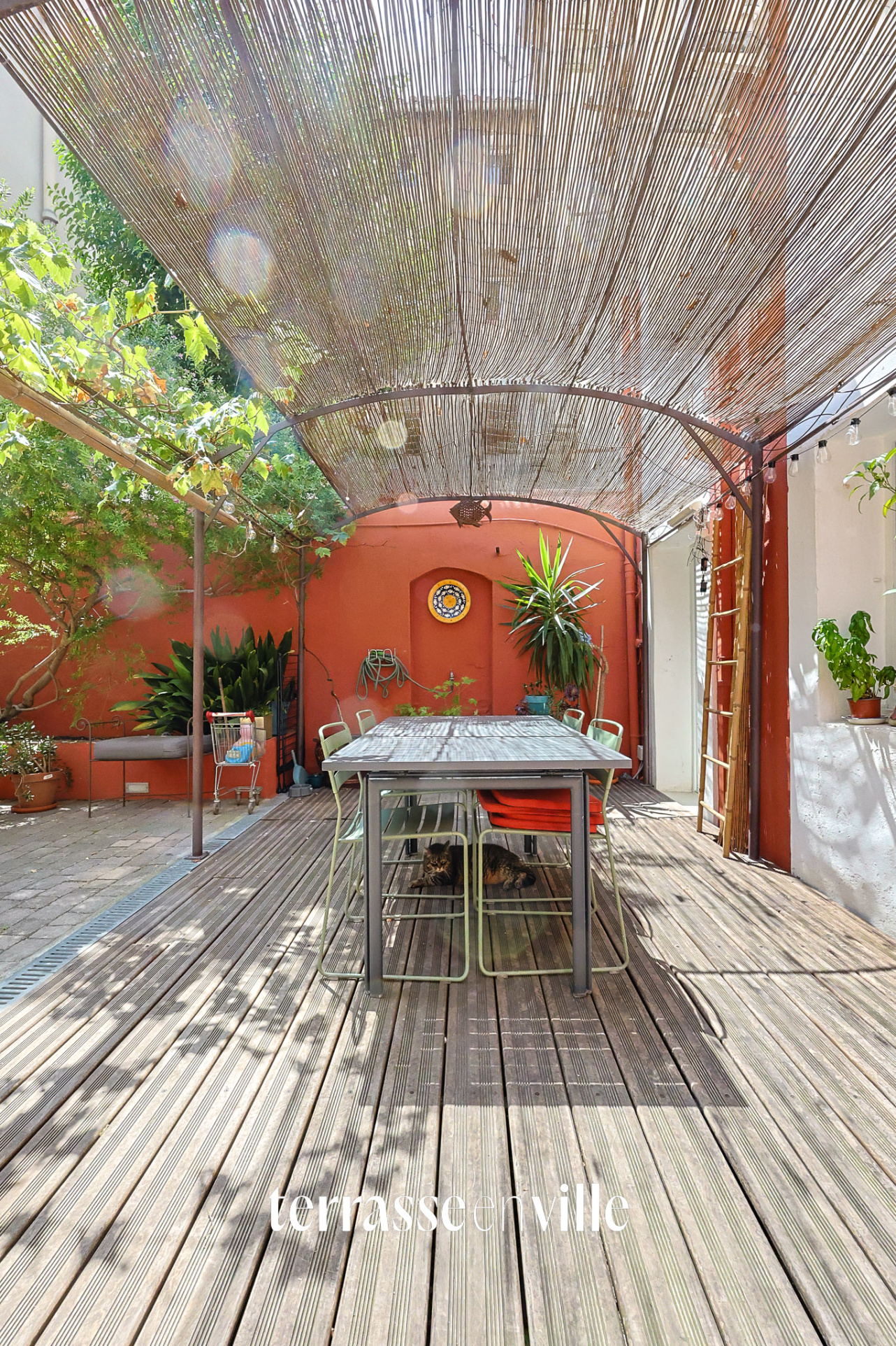 PARADIS - VAUBAN - T4 - TERRASSE - MAISON DE FOND - 530 000€