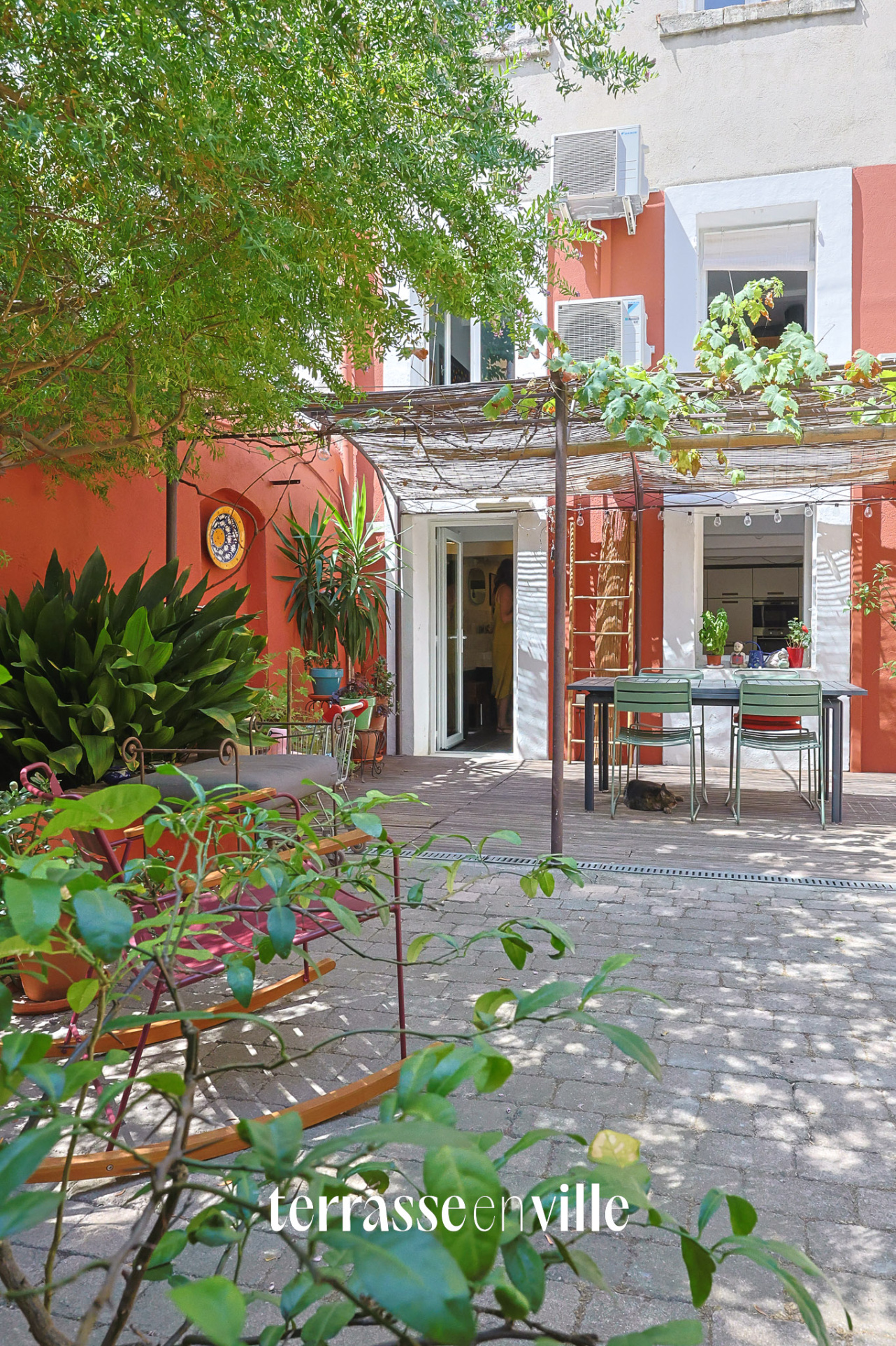 PARADIS - VAUBAN - T4 - TERRASSE - MAISON DE FOND - 530 000€
