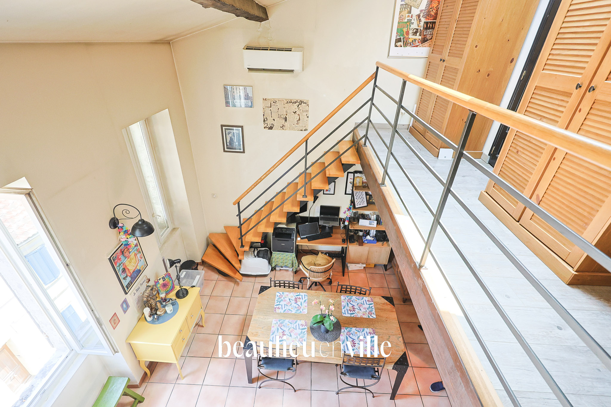 Exclusivité - Duplex sous les toits - dernier étage - vue dégagée - T3 68m2 - 13004 - Marseille Blancarde