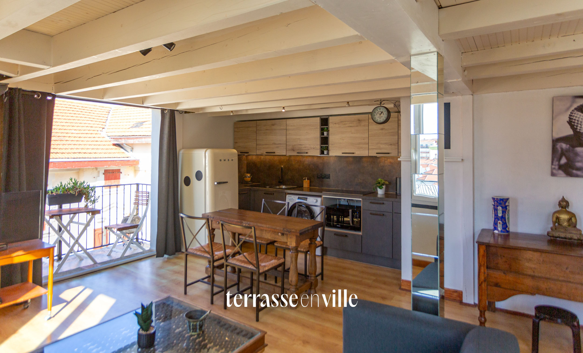 BIARRITZ CENTRE VILLE - DERNIER ETAGE - T3 - 67M2 - BALCON - 422 000 €
