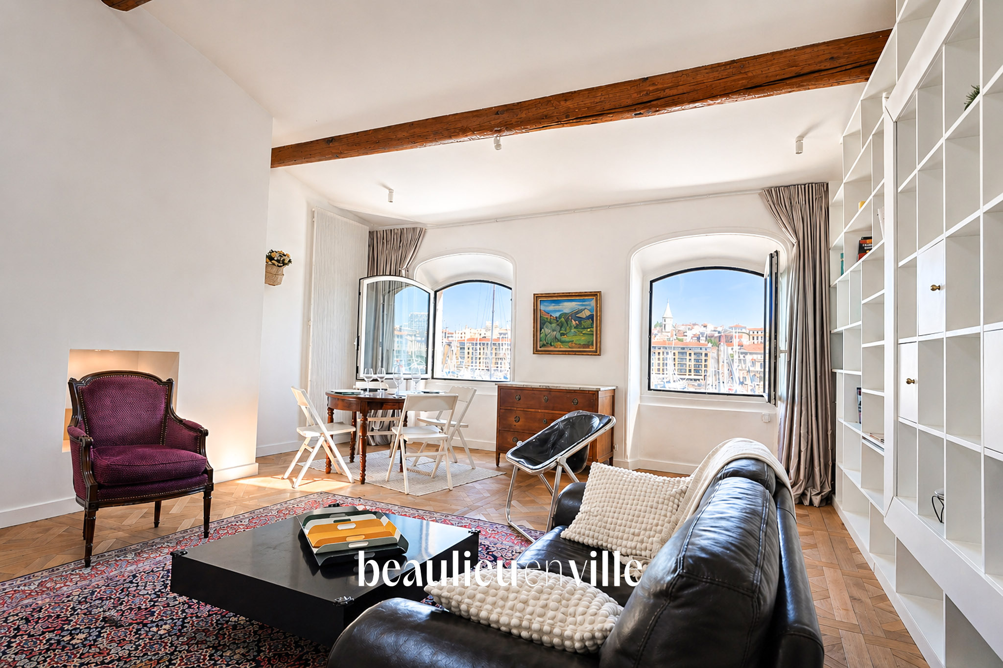 EXCLUSIVITE - VIEUX PORT - DUPLEX  T3/4  - VUE VIEUX PORT -  645 000€