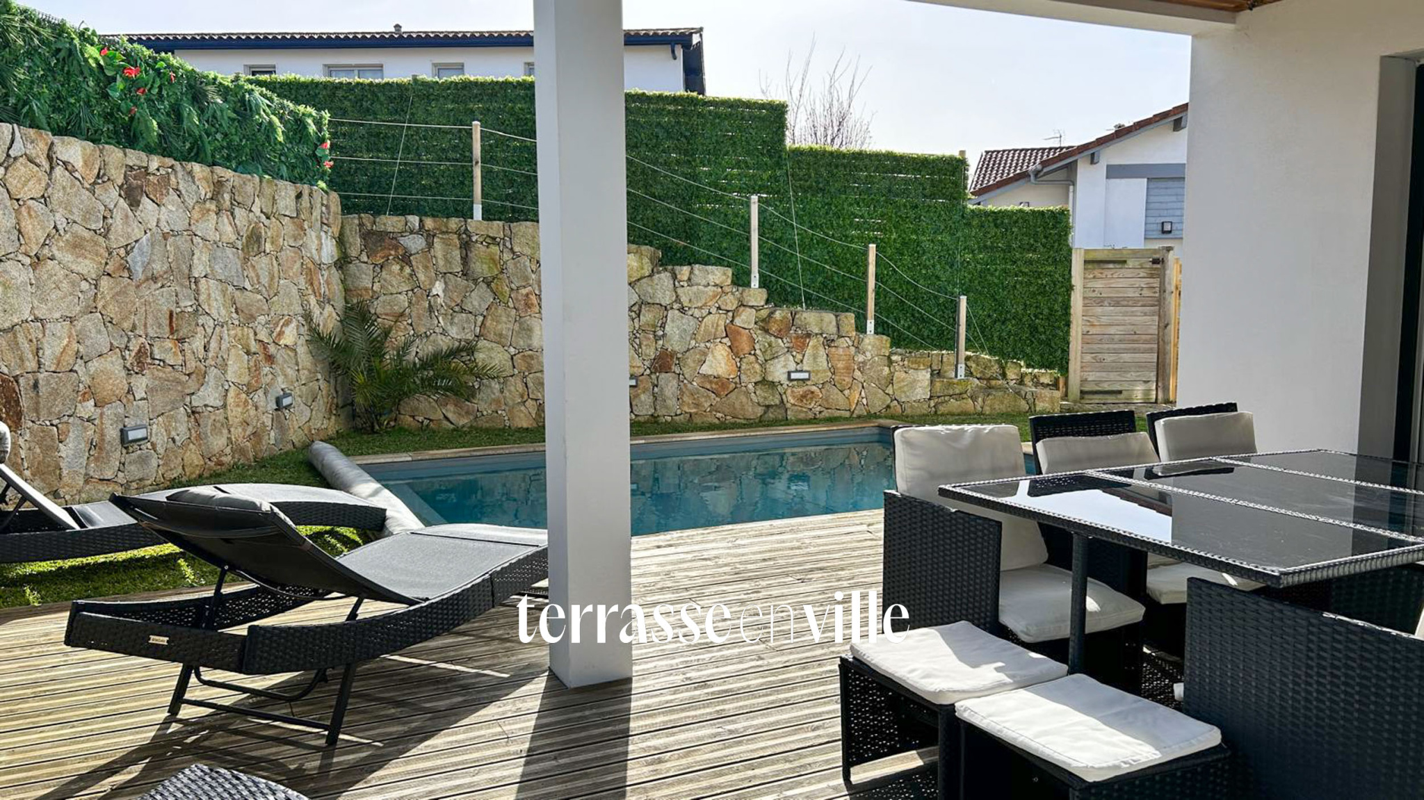 Guéthary Maison contemporaine avec piscine, état neuf - 1 349 000 €