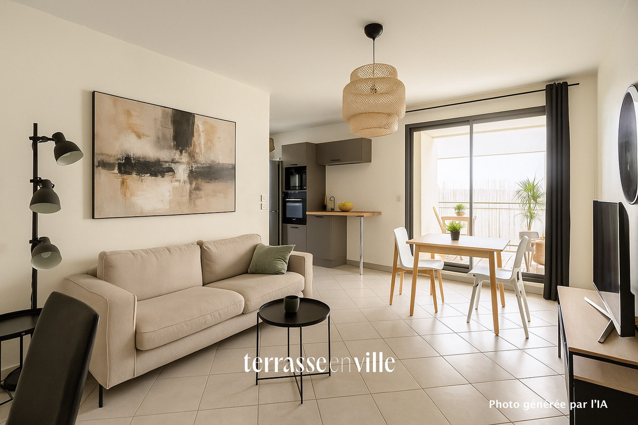 LA CIOTAT - BORD DE MER - APPARTEMENT T2 - 45 m2  - TERRASSE - 325 000 €
