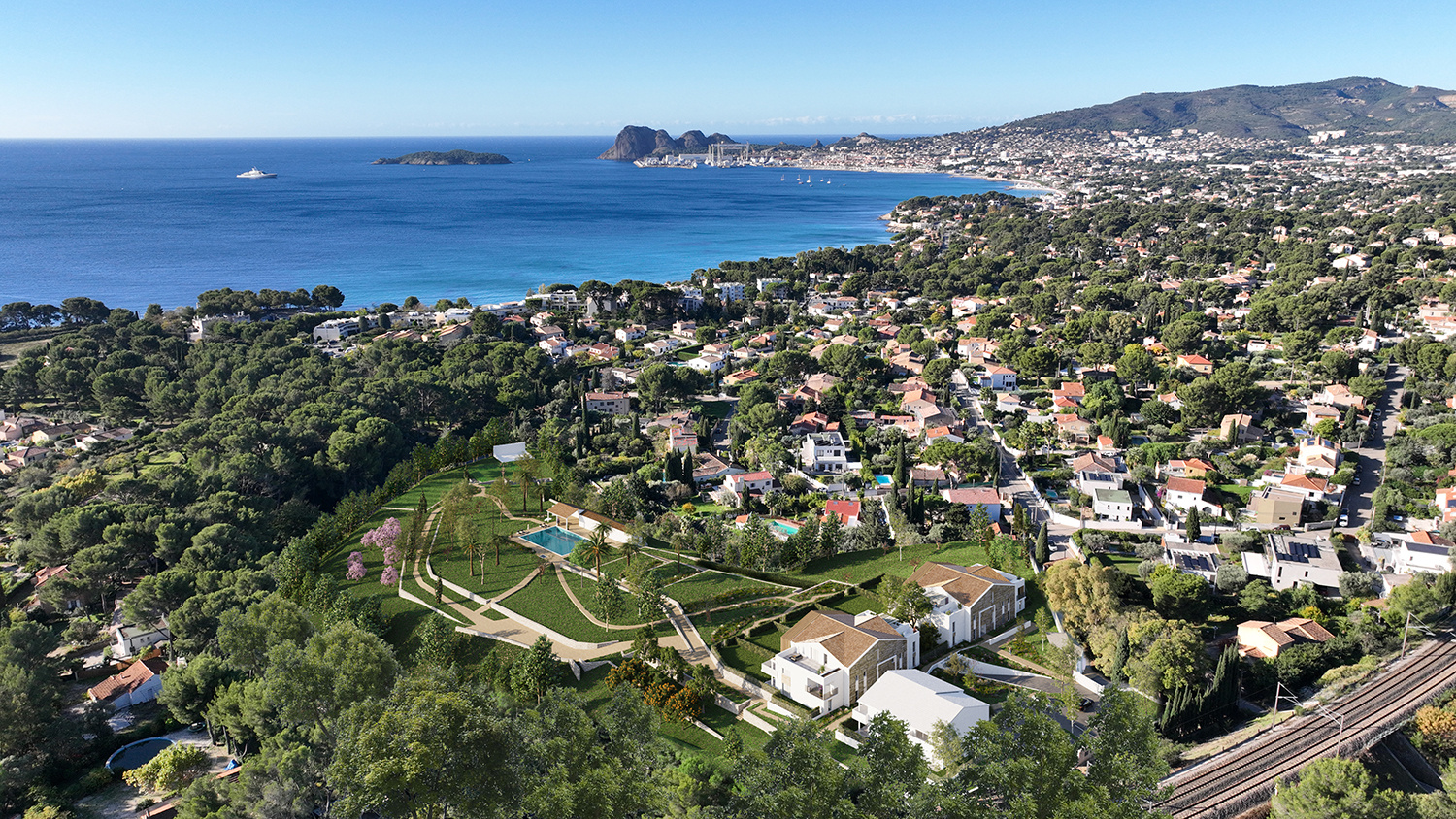 APPARTEMENT T4 - 96,5M2 - RDJ - APERÇU MER - TERRASSE ET JARDIN 310M2 - 834 000€