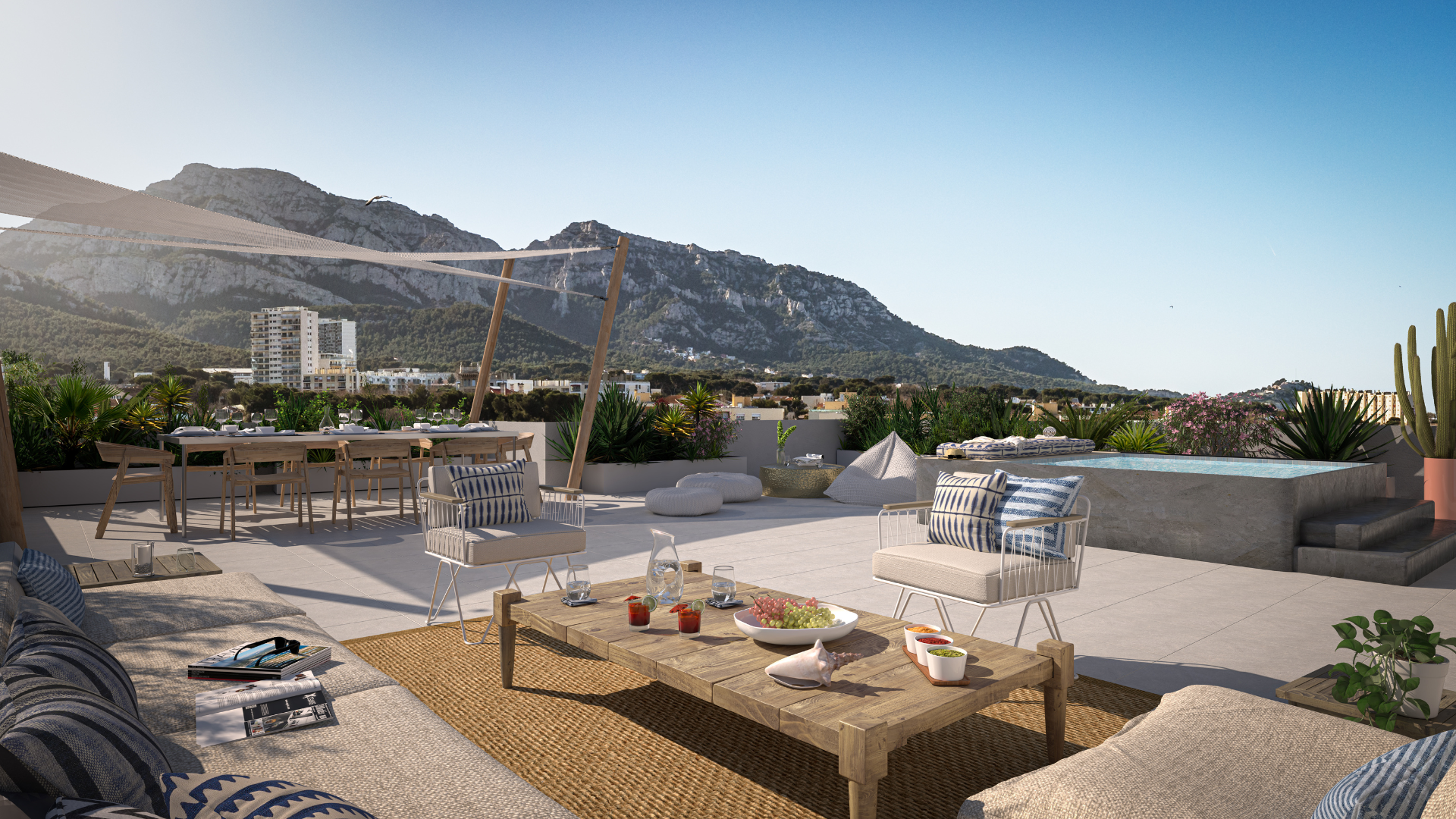 MAGNIFIQUE T4 - 109 M2 - TERRASSE VUE MER 161M2 - PLAGE A PIED - 948 000€