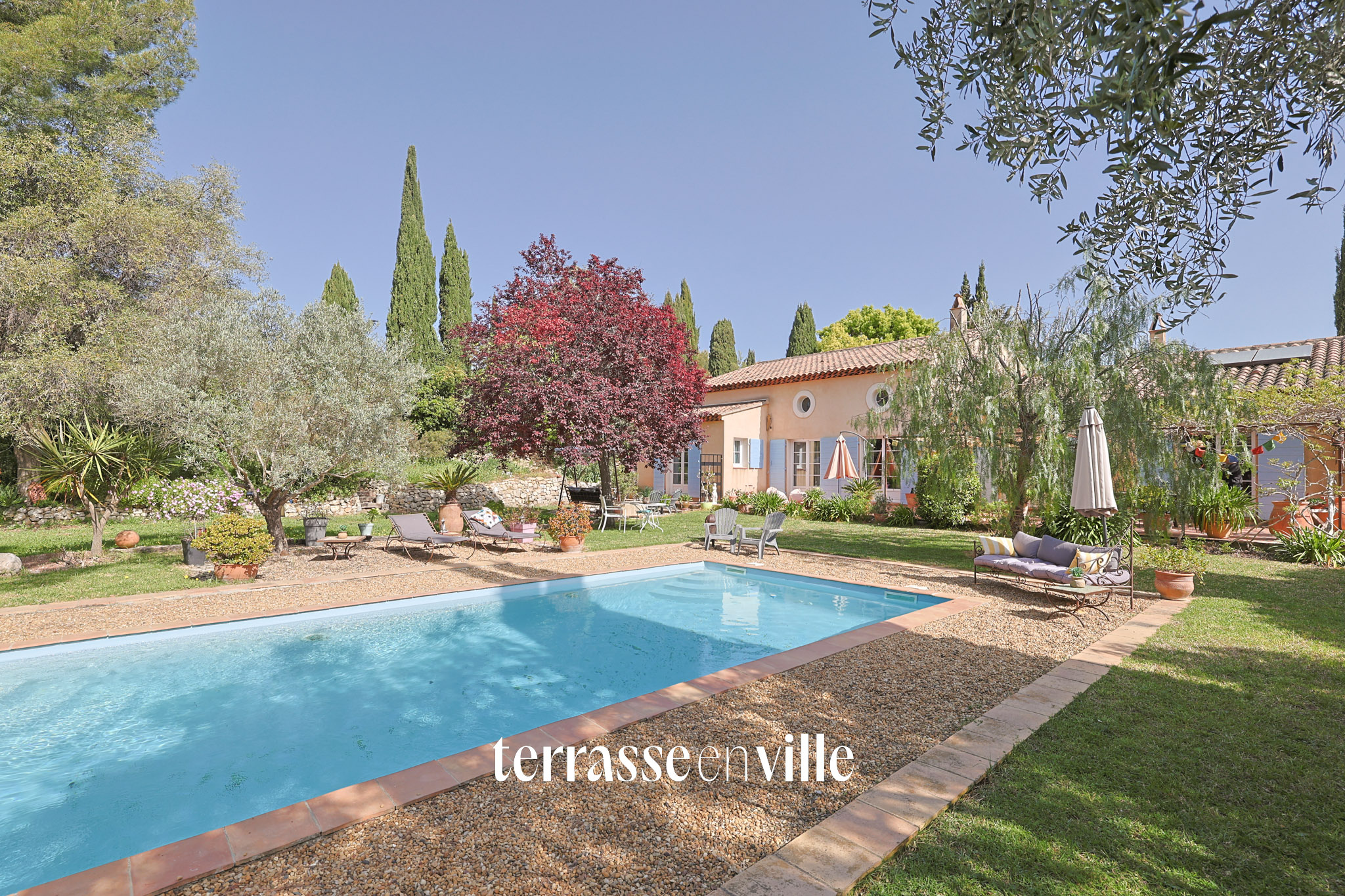 Maison d'architecte, calme absolu et sans vis-à-vis
