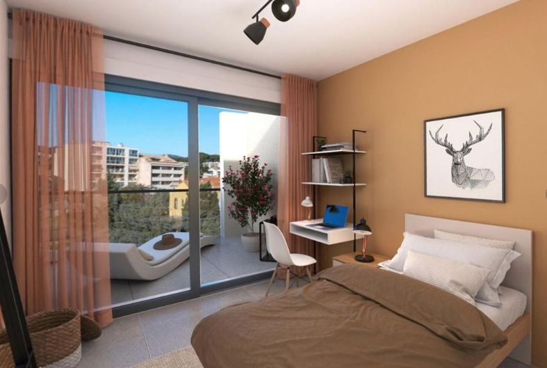 LUXUEUX T2 - DERNIER ETAGE - RESIDENCE FRONT DE MER - 39M2 - TERRASSE PLEIN SOLEIL 12M2 - 356 320€