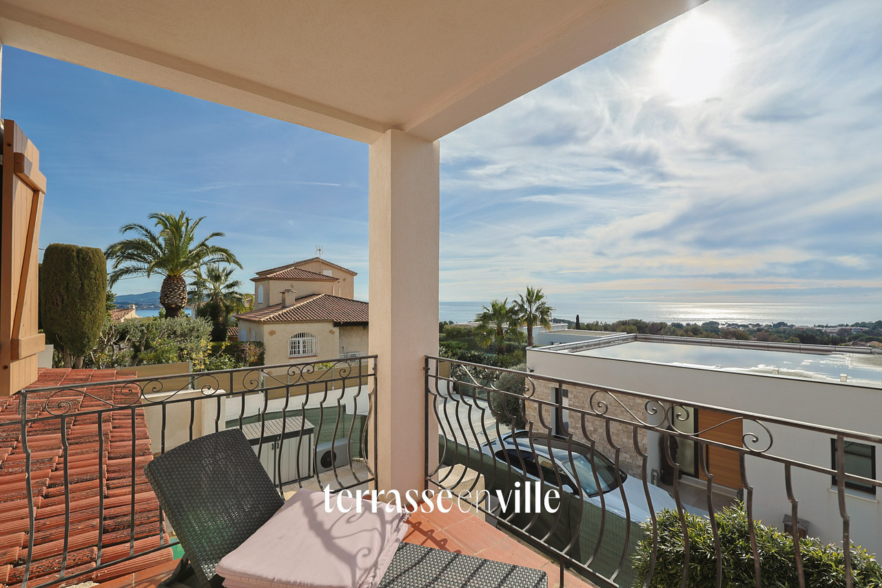 maison Bandol quartier Bellevue 4 chambres piscine vue mer