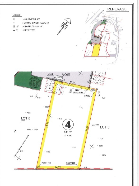 SALON DE PROVENCE - TERRAIN CONSTRUCTIBLE - 536m2 - 240 000€
